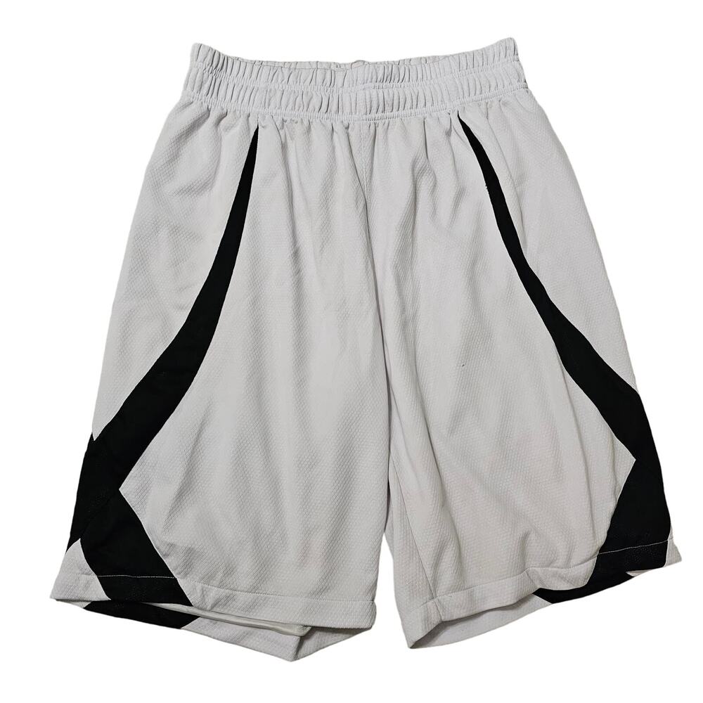 Optic White Black Shorts Size M Polyester